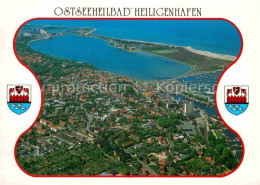 72872753 Heiligenhafen Ostseebad Fliegeraufnahme Mit Strand Heiligenhafen - Heiligenhafen