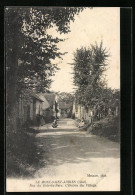 CPA Le Mont-Saint-Adrien, Rue Du Bois-du-Parc, L`Entrée Du Village  - Other & Unclassified