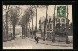 CPA Senlis, Rue Du Moulin Saint-Rieul, Les Villas  - Senlis