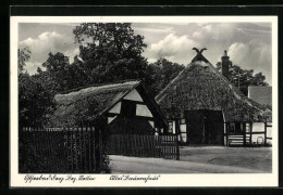 AK Deep, Altes Bauernhaus  - Pommern