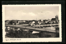 AK Oppeln, Brücke  - Schlesien