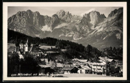 AK Kitzbühel, Teilansicht Mit Wildem Kaiser  - Sonstige & Ohne Zuordnung