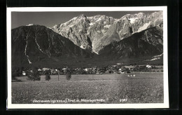 AK Mieming, Obermieming, Teilansicht Mit Miemingerkette  - Autres & Non Classés