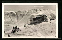 AK Kitzbühel-Hahnenkamm, Hotel Ehrenbachhöhe Und Steinbergkogel Im Schnee  - Other & Unclassified