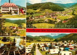 72872203 Muenstertal Schwarzwald Fliegeraufnahme St. Trudpert Koehler Belchen Ca - Autres & Non Classés