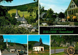 72872177 Eslohe Sauerland Ponyhof Kirchenpartie  Eslohe Sauerland - Sonstige & Ohne Zuordnung