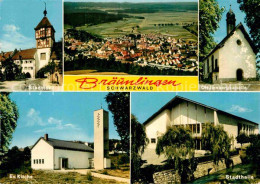 72872117 Braeunlingen Stadttor Ottilienbergkapelle Fliegeraufnahme Stadthalle  B - Autres & Non Classés