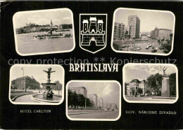 72871296 Bratislava Pressburg Pozsony Hotel Carlton Noarodne Divadlo  - Slowakei