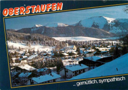 72870467 Oberstaufen Schrotkurort Mit Hochgrat Im Winter Oberstaufen - Oberstaufen