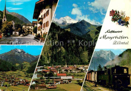 72869691 Mayrhofen Zillertal Fliegeraufnahmen Dampflok Ortspartien Mayrhofen - Other & Unclassified