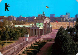 72869615 Berlin Brandenburger Tor Mit Mauer Berlin - Autres & Non Classés