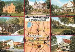 72869593 Bad Holzhausen Luebbecke Rittergut-Crollage Kirche Kurhaus-Holsing Burg - Getmold