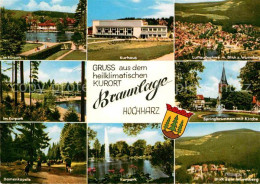 72869480 Braunlage Kurhaus Springbrunnen Kirche Fliegeraufnahme Wurmberg  Braunl - Andere & Zonder Classificatie