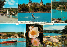 72869448 Velden Woerther See Hafen Segelboot Cafe  Velden Am Woerther See - Andere & Zonder Classificatie