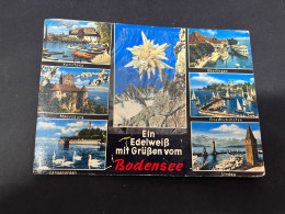 13-5-2024 (5 Z 3) Germany (posted To France 1978) Edelweiss (reel) Flower On A Postcard - Blumen