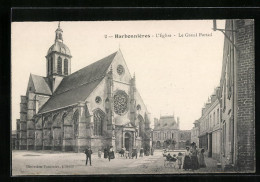 CPA Harbonnières, L`Église, Le Grand Portail  - Other & Unclassified