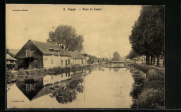 CPA Cappy, Pont Du Canal  - Andere & Zonder Classificatie