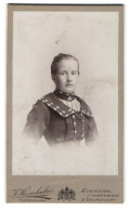 Fotografie J. Heimhuber, Sonthofen, Immnetädterstr., Junge Dame Im Modischen Kleid  - Anonymous Persons