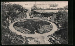 AK Trier, Amphitheater-Arena Aus Der Vogelschau  - Teatro