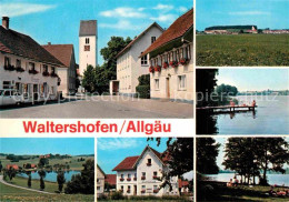 72868569 Waltershofen Kisslegg Kirche See Rathaus Waltershofen Kisslegg - Kisslegg