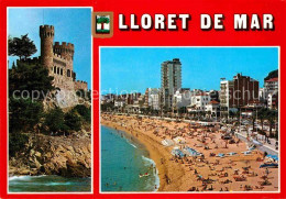 72868401 Lloret De Mar Schloss Strand Costa Brava Spanien - Otros & Sin Clasificación