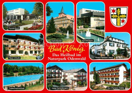 72867886 Bad Koenig Odenwald Kurzentrum Schlossplatz Haus Ursula Hotel Irene Fre - Bad König