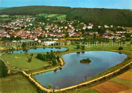 72867441 Bad Koenig Odenwald Fliegeraufnahme Seepartie Bad Koenig - Bad König