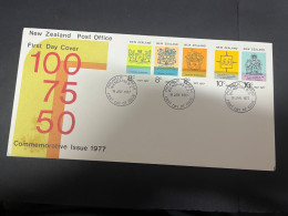 13-5-2024 (5 Z 4) New Zealand FDC - Commemorative 1977 - FDC