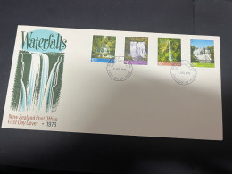 13-5-2024 (5 Z 4) New Zealand FDC - Waterfalls 1976 - FDC