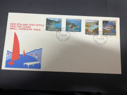 13-5-2024 (5 Z 4) New Zealand FDC - Small Harbour 1979 (some Rust) - FDC