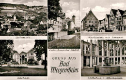 72866609 Bad Mergentheim Marktplatz Rathaus Deutschmeister Schloss  Bad Mergenth - Bad Mergentheim