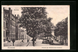 AK Dortmund, Ostwall Mit Schüchtermanndenkmal Und Museum  - Dortmund