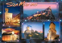 72865606 San Marino Repubblica Stadtplatz Schloss Kirche Fliegeraufnahme San Mar - Saint-Marin