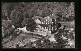 AK Rödgen Bei Siegen, Hotel-Cafe Haus Stangier Aus Der Vogelschau  - Siegen