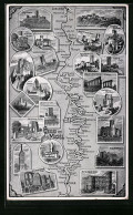 AK Coblenz /Mosel, Ort Mit Umgebung, Burg Metternich In Beilstein  - Otros & Sin Clasificación