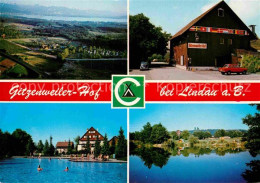 72865474 Lindau Bodensee Camping Gitzenweiler Hof See Freibad Alpenkette Flieger - Lindau A. Bodensee