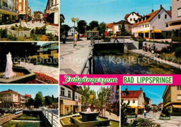 72865427 Bad Lippspringe Fussgaengerzone Springbrunnen Partie Am Bach Bad Lippsp - Bad Lippspringe