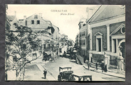 GIBRALTAR Main Street 1910s Postcard (h1840) - Gibraltar