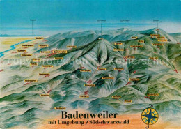 72865384 Badenweiler Und Umgebung Schwarzwald Aus Der Vogelperspektive Badenweil - Badenweiler