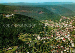 72865023 Wildbad Schwarzwald Fliegeraufnahme Mit Sommerberg Bad Wildbad - Other & Unclassified