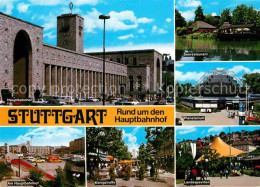 72864782 Stuttgart Hauptbahnhof Seerestaurant Planetarium Ladespavillon Koenigst - Stuttgart