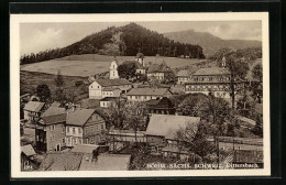 AK Dittersbach /Böhm.-Sächs. Schweiz, Panorama  - Repubblica Ceca