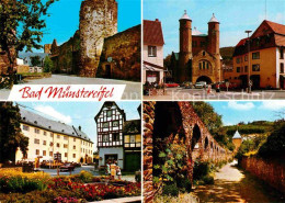 72863719 Bad Muenstereifel Teilansichten Innenstadt Burg Stadtmauer Torbogen Bad - Bad Münstereifel