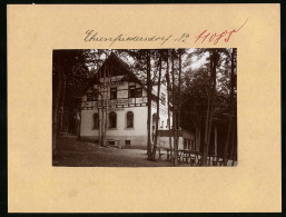 Fotografie Brück & Sohn Meissen, Ansicht Ehrenfriedersdorf I. Erzg., Am Restaurant Jagdschänke Im Stadtpark  - Plaatsen