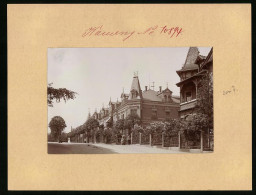 Fotografie Brück & Sohn Meissen, Ansicht Kamenz I. Sa., Albertplatz Mit Blick Von Der Fürstenstrasse, Villen  - Orte