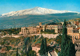 72863545 Taormina Sizilien Hotel San Domenico Con L'Etna Vulkan Taormina - Sonstige & Ohne Zuordnung