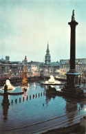 R299847 London. Trafalgar Square By Night. Postcard - Sonstige & Ohne Zuordnung