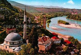 72863308 Pocitelj Fliegeraufnahme Mit Flusspartie  - Bosnia Y Herzegovina