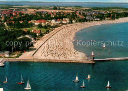 72863289 Travemuende Ostseebad Fliegeraufnahme Mit Strand Travemuende Ostseebad - Lübeck