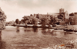 R297804 The River Avon Christchurch Priory. No. 362. RP. Thunder And Clayden. Su - World